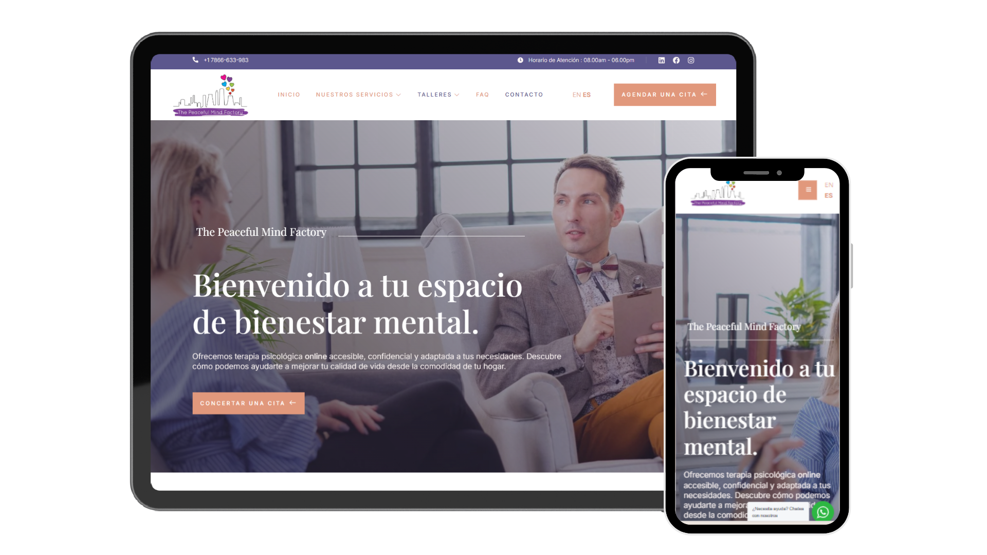 thepeacefulmindfactory.com by LP Digital Marketing
